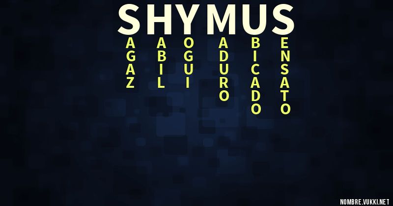 Acróstico shymus