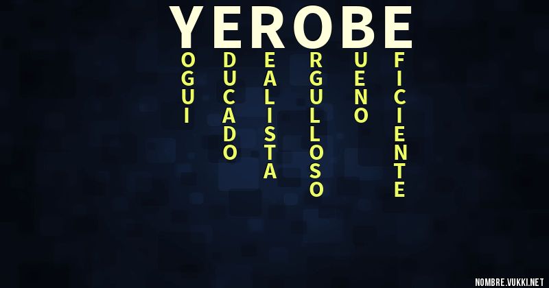 Acróstico yerobe