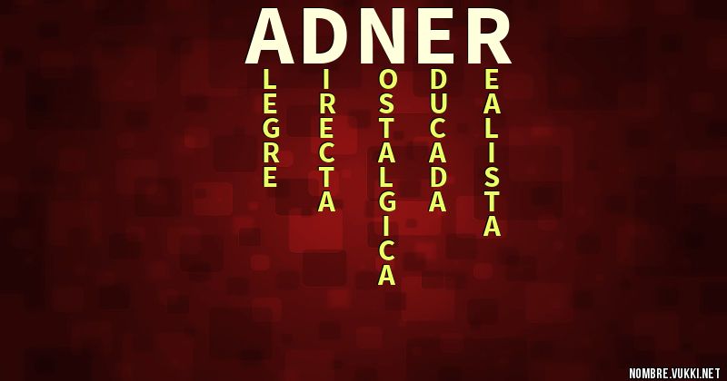 Acróstico adner