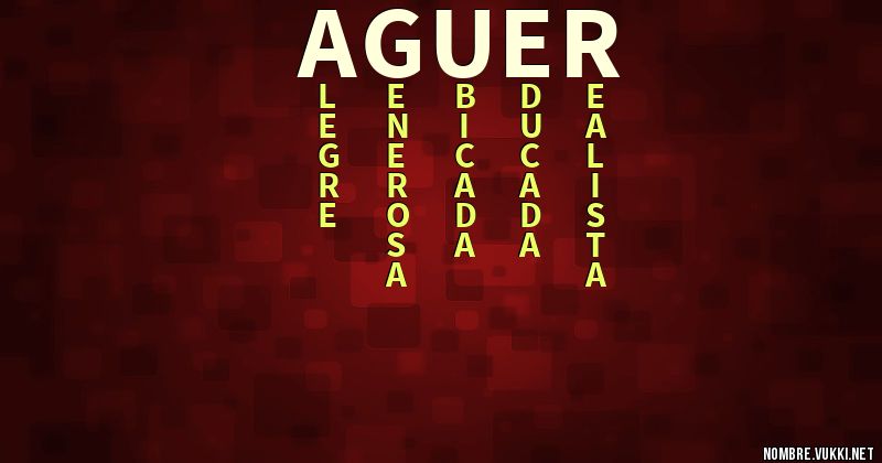 Acróstico aguer