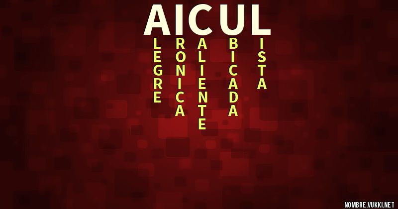 Acróstico aicul