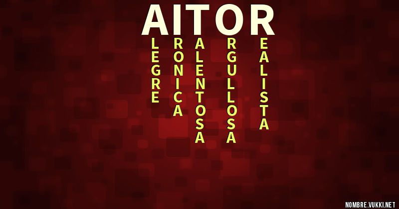 Acróstico aitor