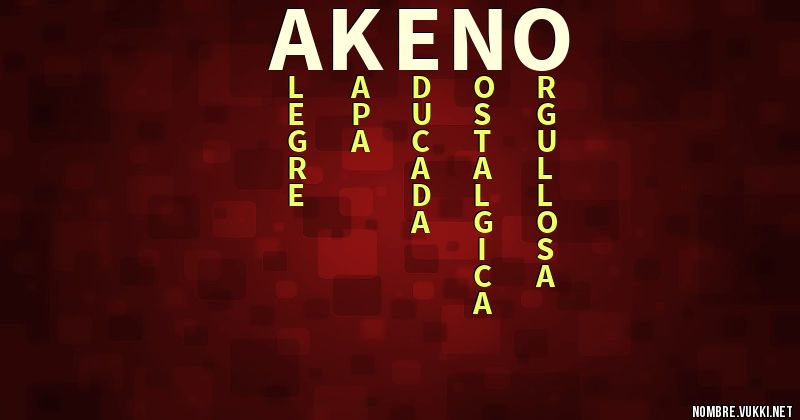 Acróstico akeno