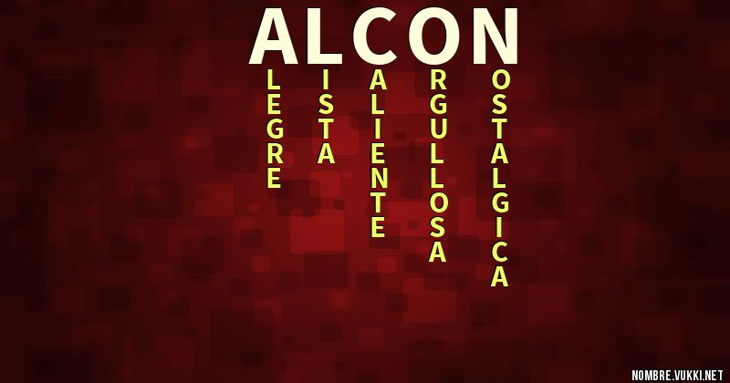 Acróstico alcon