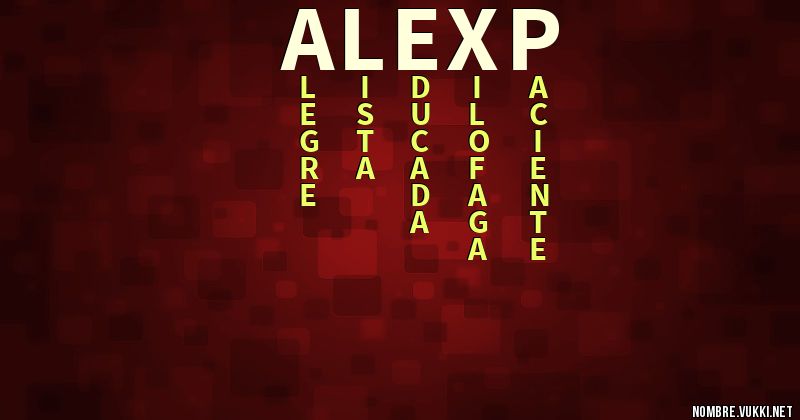 Acróstico alexp