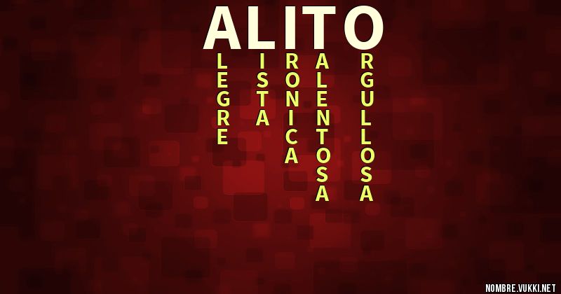 Acróstico alito