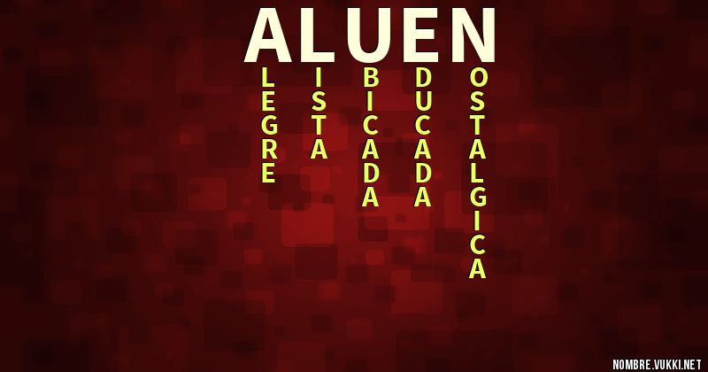 Acróstico aluen