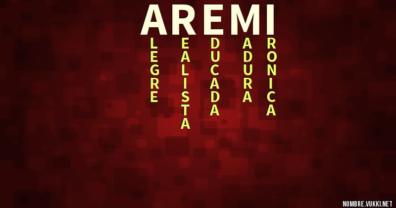 Acróstico aremi