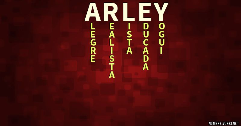 Acróstico arley