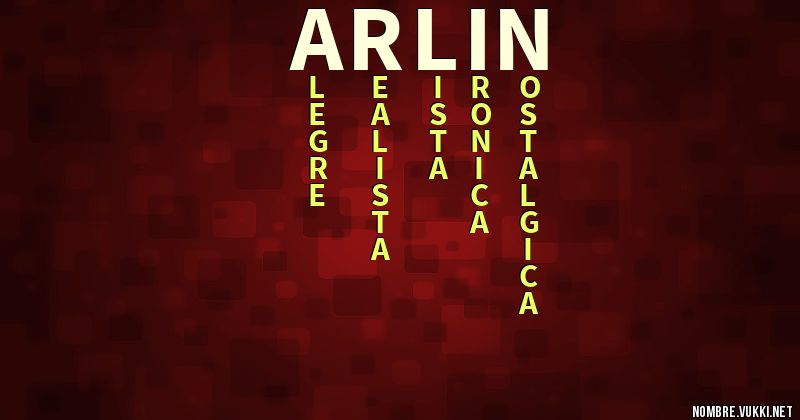 Acróstico arlin