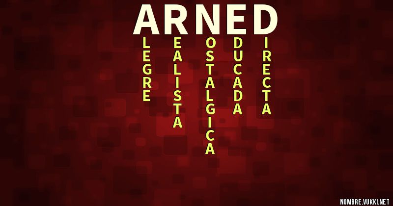 Acróstico arned