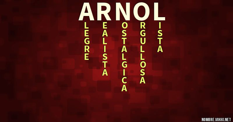 Acróstico arnol