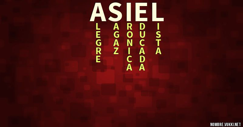 Acróstico asiel