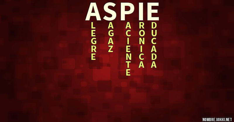 Acróstico aspie