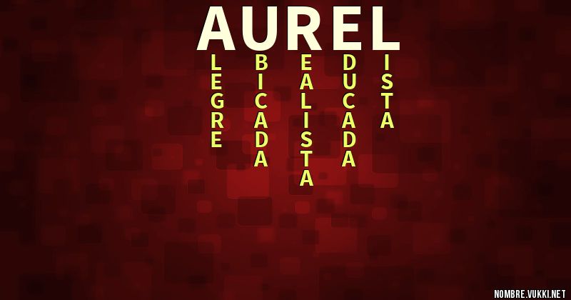 Acróstico aurel