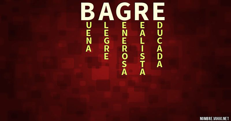Acróstico bagre