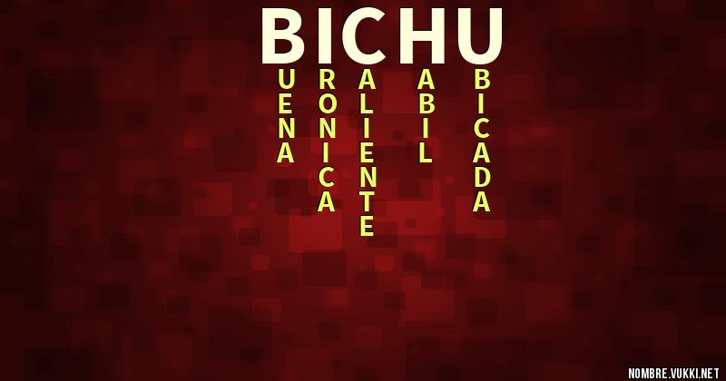 Acróstico bichu