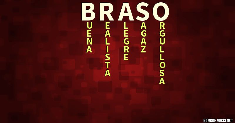 Acróstico braso