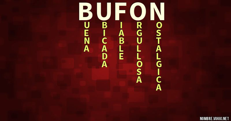Acróstico bufon
