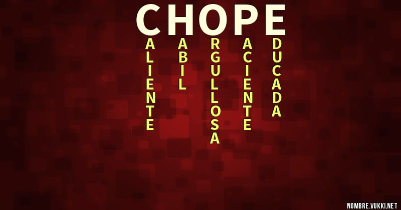 Acróstico c-hope