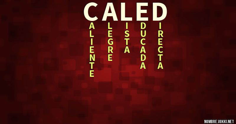 Acróstico caled