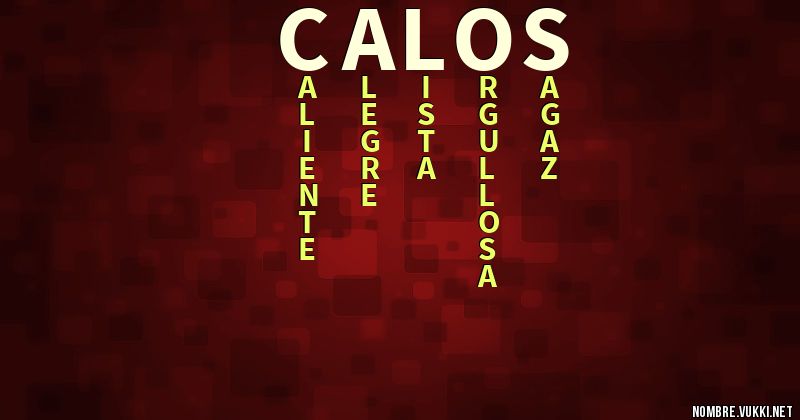 Acróstico calos