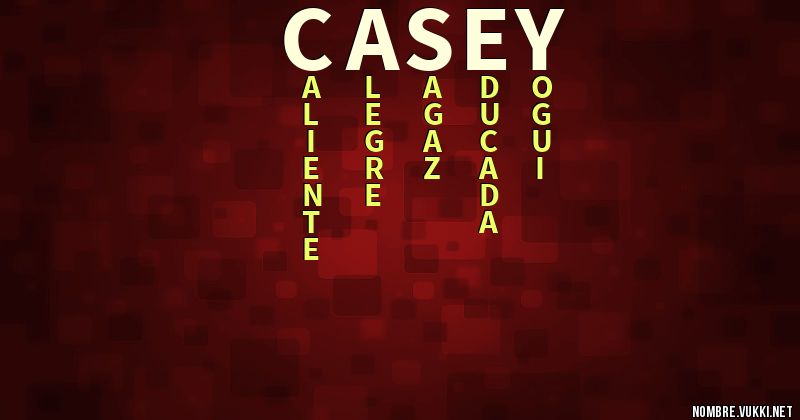 Acróstico casey