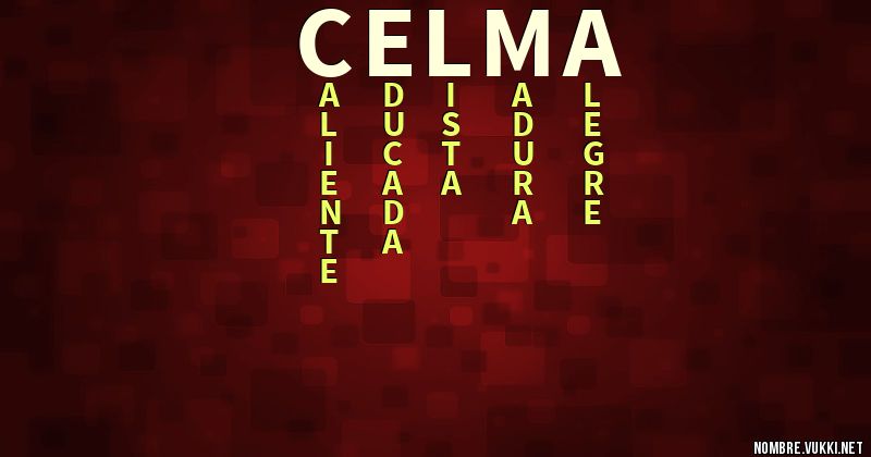 Acróstico celma