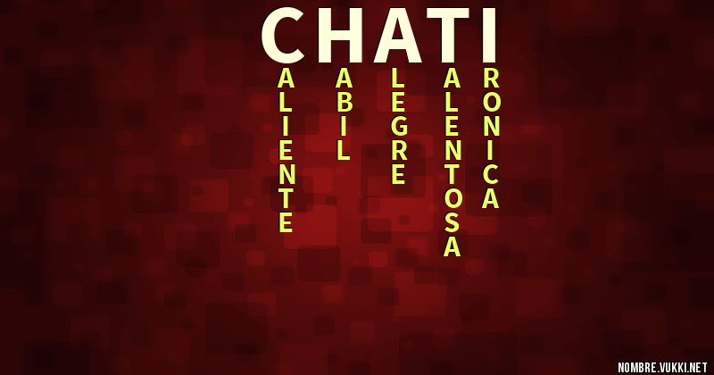Acróstico chati