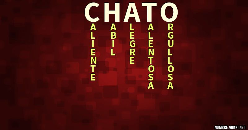 Acróstico chato