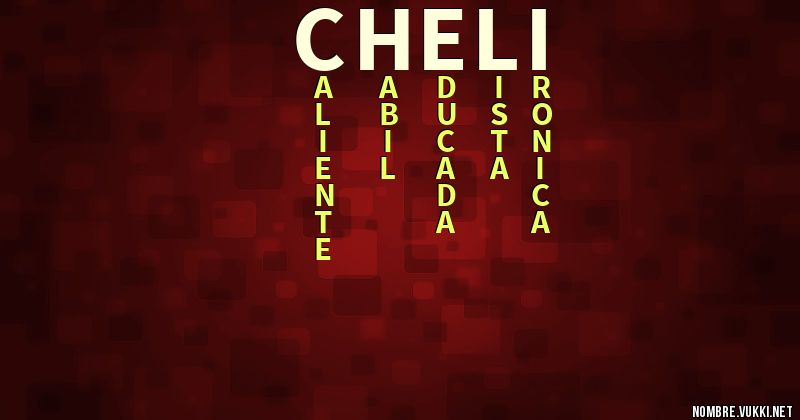 Acróstico cheli