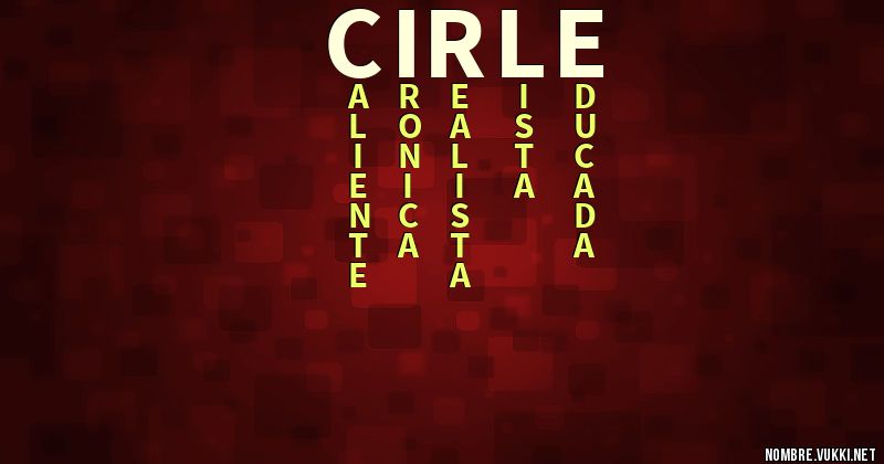 Acróstico cirle