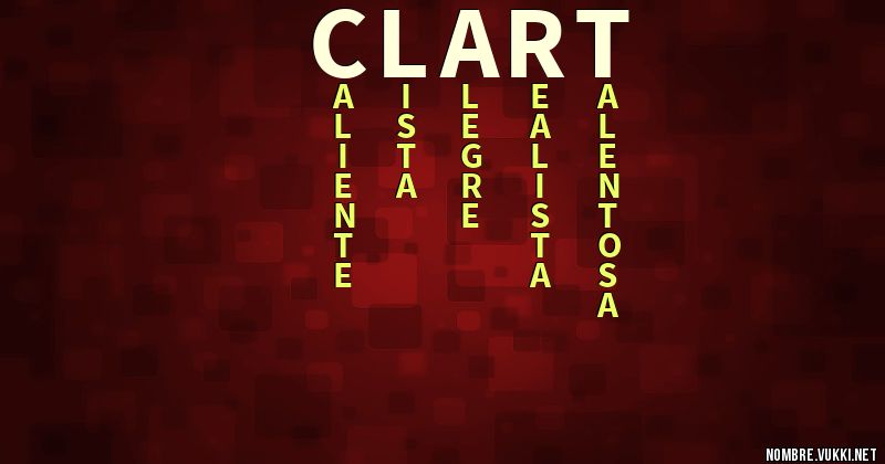 Acróstico clart