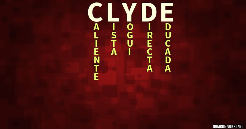 Acróstico clyde