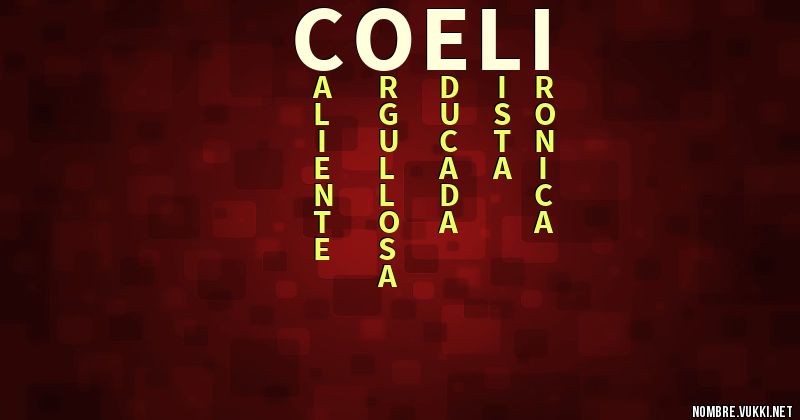 Acróstico coeli