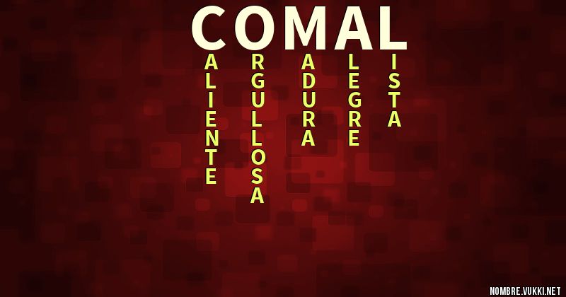 Acróstico comal