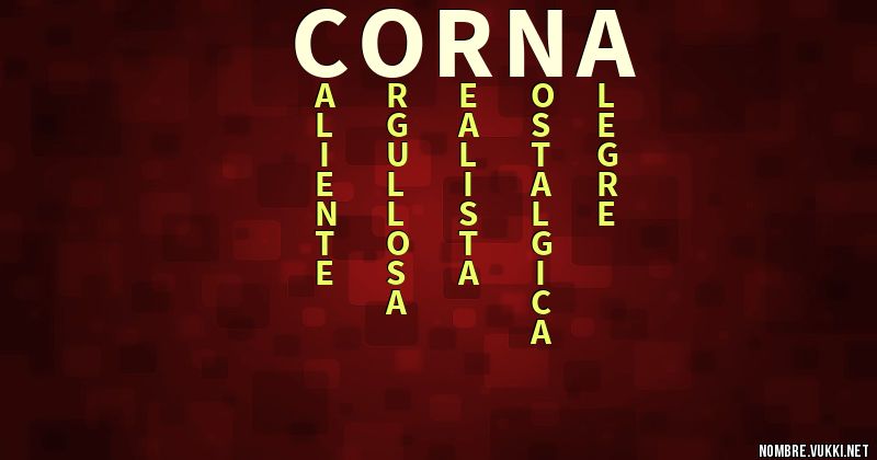 Acróstico corna