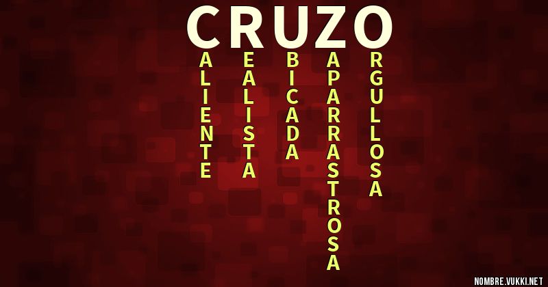 Acróstico cruzo