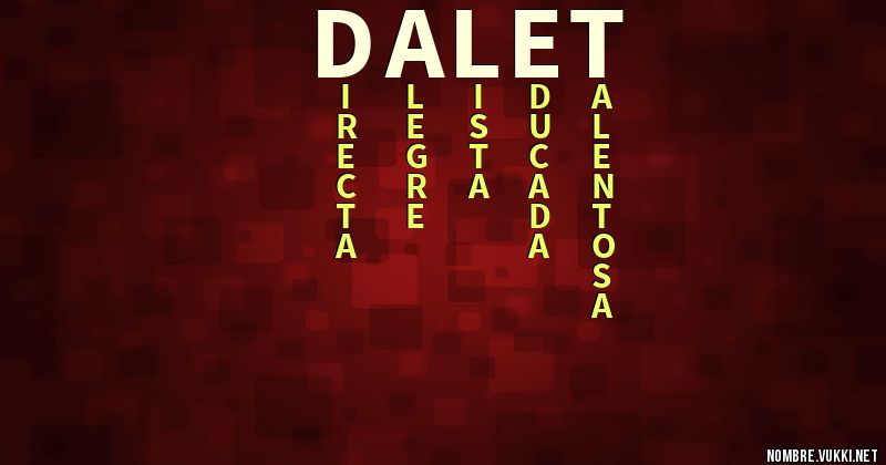 Acróstico dalet