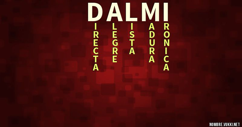 Acróstico dalmi