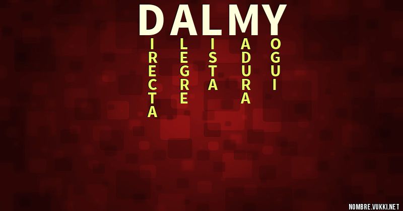 Acróstico dalmy