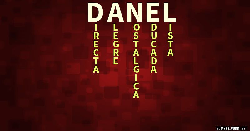 Acróstico danel