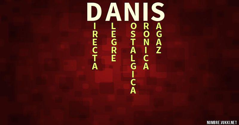 Acróstico danis