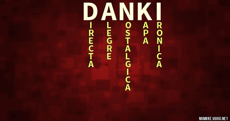 Acróstico danki