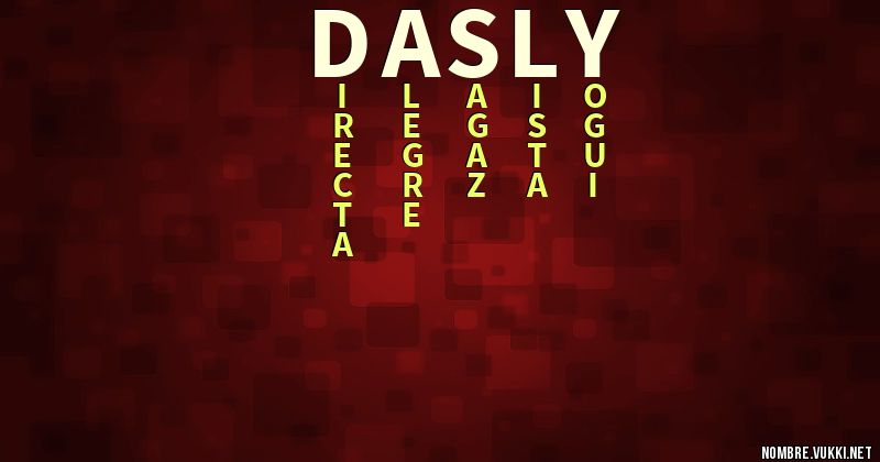 Acróstico dasly