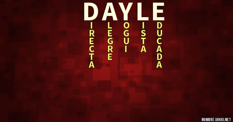Acróstico dayle