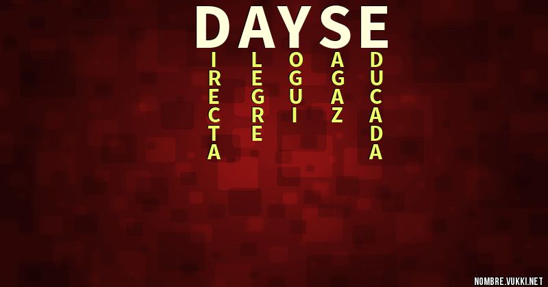 Acróstico dayse