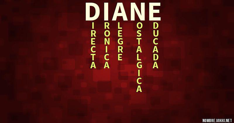 Acróstico diane