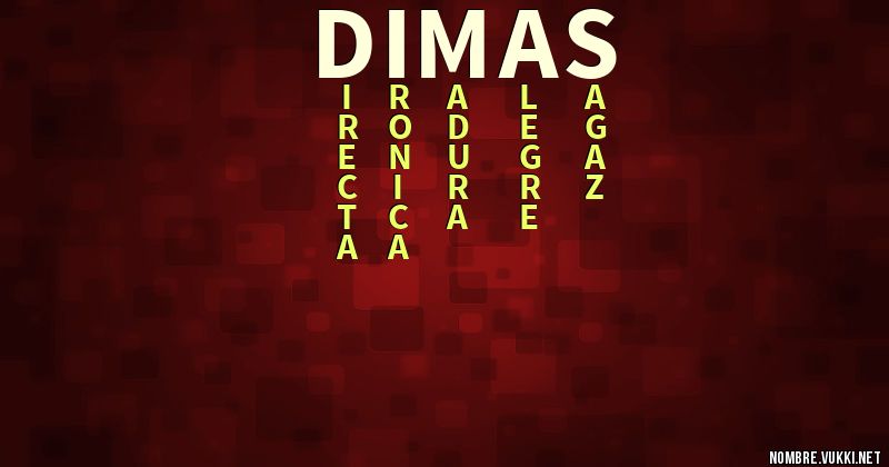 Acróstico dimas