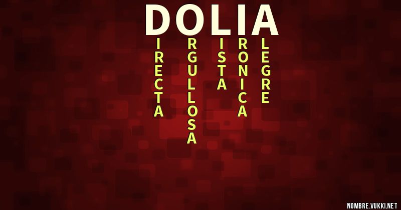 Acróstico dolia